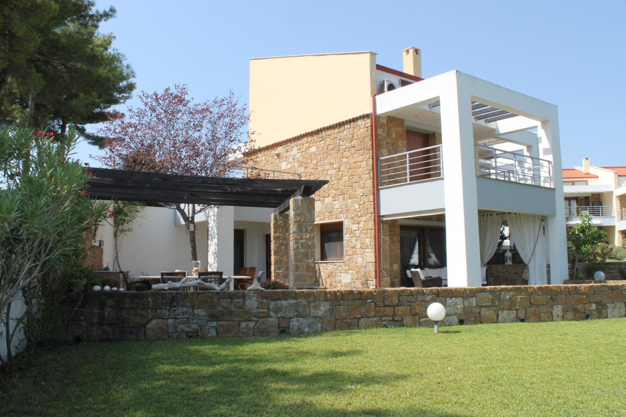 Vila The House Of Blue Afytos Exteriér fotografie